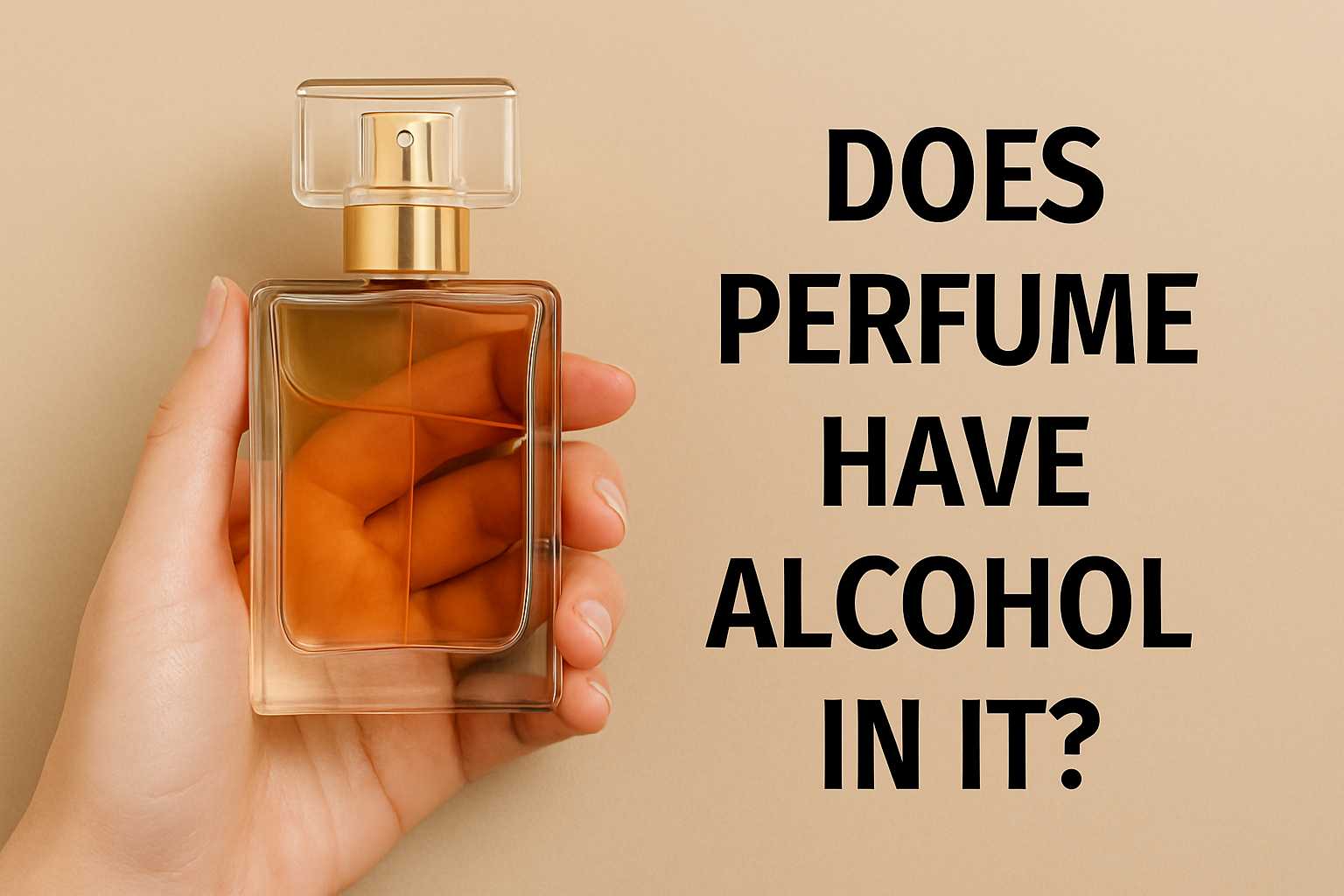 Does Perfume Have Alcohol in It?